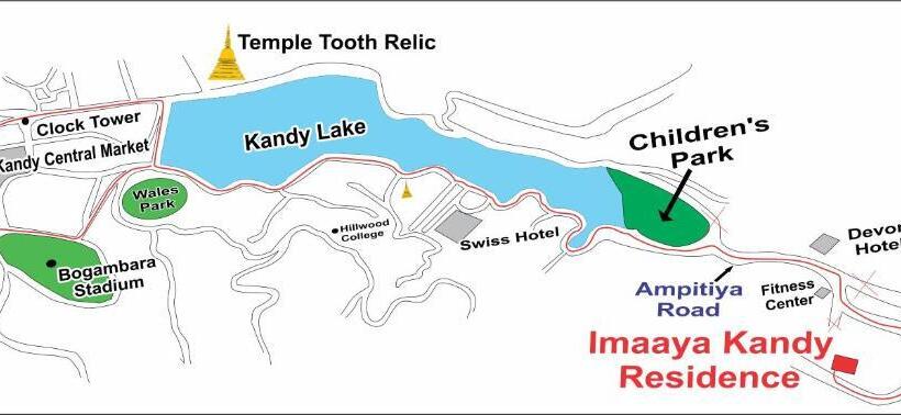 Pensionat Imaaga Kandy Residence