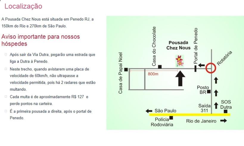 펜션 Pousada Chez Nous