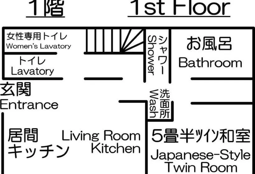 ペンション Guest House Wakabaya