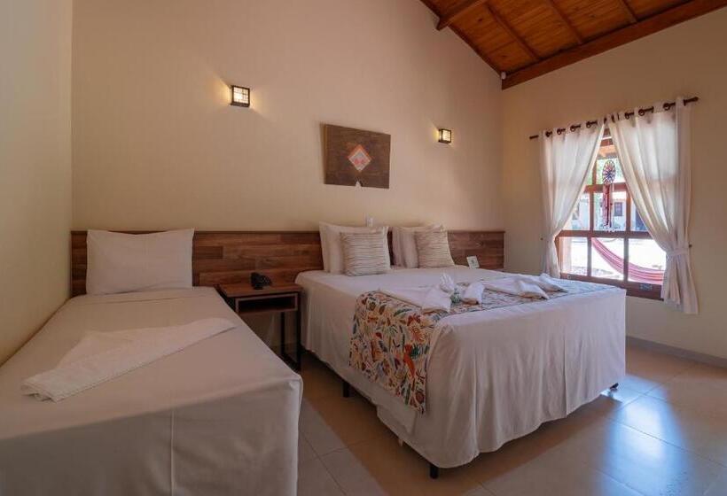 פנסיון Pousada Pé Na Terra