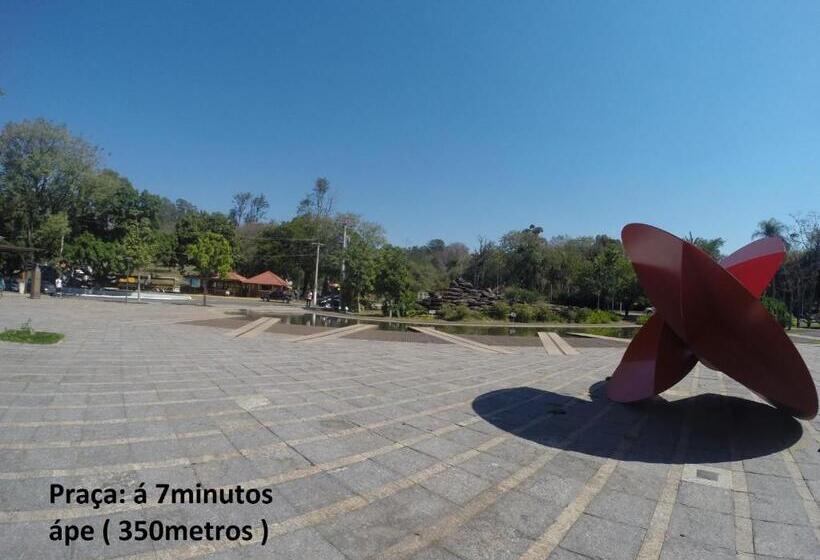 펜션 Pousada Golden House Próxima Ao Thermas No Centro De Aguas