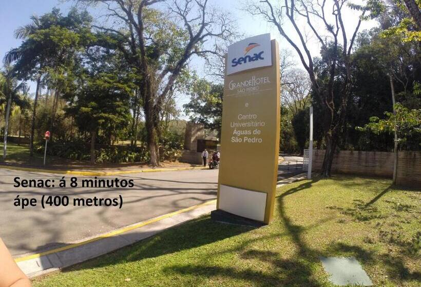 펜션 Pousada Golden House Próxima Ao Thermas No Centro De Aguas