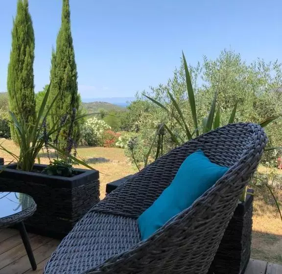 Aamiaismajoitus (B&B) Au Pied Des Oliviers