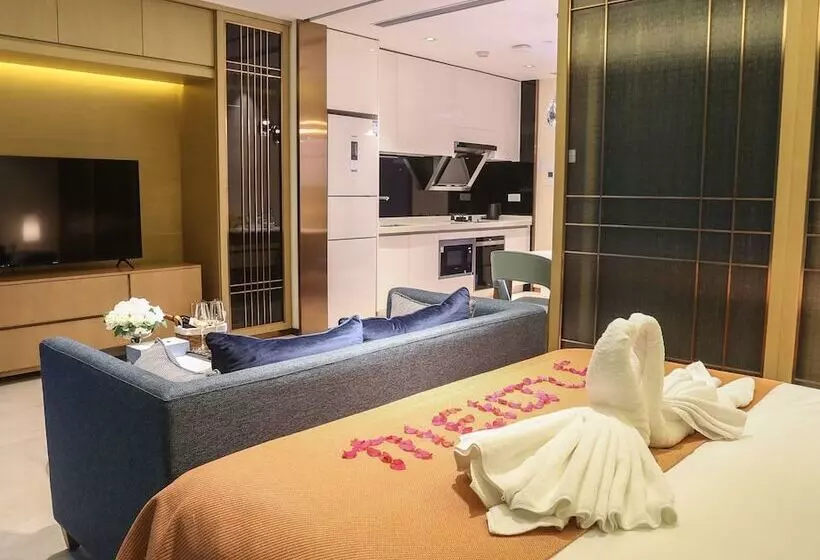 簡易ホテル Albion Residence Haitang Bay Sanya