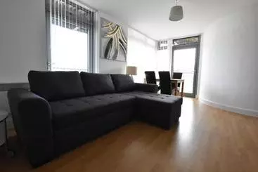 ツーリストアパートメント Apexlivingne Luxury Balcony Apartment, Double Bed, Wifi