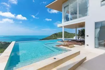 آپارتمان‌های توریست‌ها Samui Chaweng Isa's Super Villa
