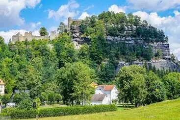 Retkeilymaja Gästehaus Am Oberlausitzer Dreieck