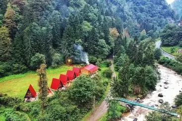 ホテル Kotit Ayder Bungalov & Restaurant