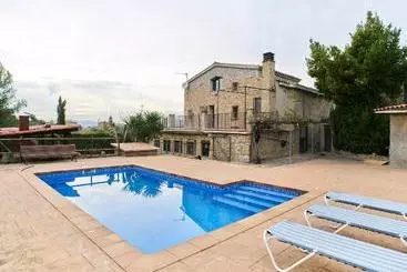 Turistihuoneistot Charming Villa In Castellbell I El Vilar With Private Pool