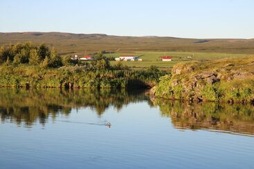 کلبه Laxhús Laxamýri