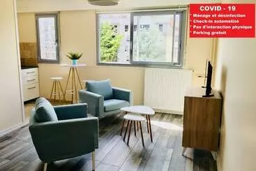آپارتمان‌های توریست‌ها Studio Richelieu 2 Et Son Parking Privé