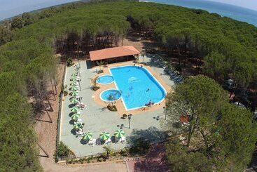 בית מלון כפרי Camping Villaggio Thurium
