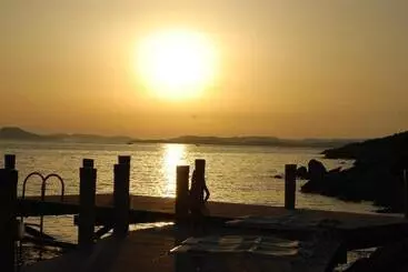 アパートホテル Dahu Porto Cervo 3 Camere 2 Bagni Sulla Spiaggia Cala Del Faro