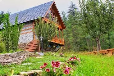 ホテル Wood Vista Cottages