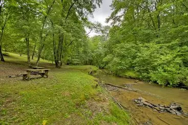 コテージ Sugar Creek Retreat Quaint Cabin In Blue Ridge
