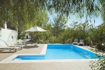 کلبه Casa De Campo Con Piscina Y Wifi Gratis