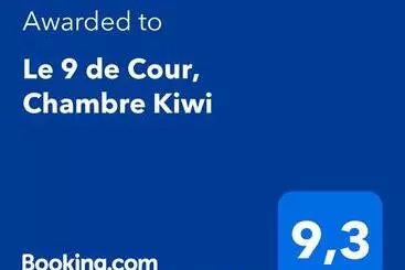 Bed & Breakfast Le 9 De Cour, Chambre Kiwi