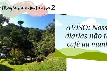 בית מלון כפרי Magia Da Montanha Vista Para O Rio