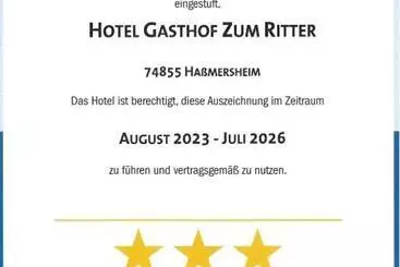 Пансион Gasthof Zum Ritter