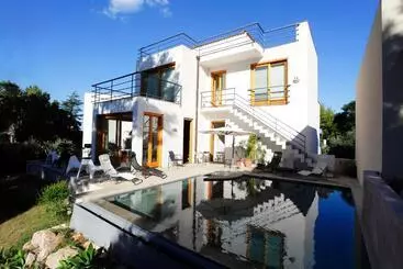アパートホテル Pizzo Cane House Camera Con Bagno E Piscina