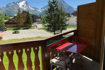 ツーリストアパートメント Plein Sud   3110   Studio Pied Des Pistes 4 Pers