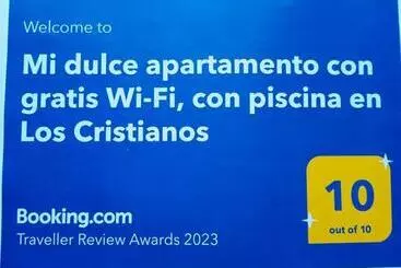 ツーリストアパートメント Apartamento Familiar Con Piscina Con Wi Fi En Los Cristianos