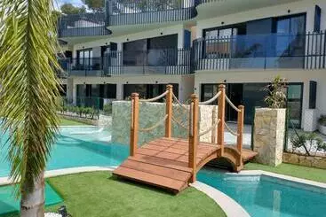 ツーリストアパートメント Modern Nieuwbouwappartement Aan Het Strand Van De Mar Menor In Santiago De La Ribera