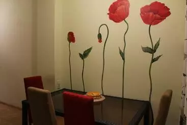 آپارتمان‌های توریست‌ها вид на арарат