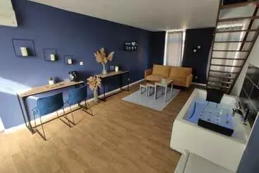 ツーリストアパートメント Ng Suitehome   Lille I Tourcoing Blanc Seau   Duplex   Balnéo   Netflix   Wifi   Kitchenette