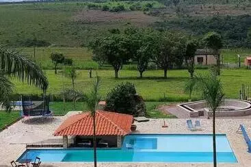 ツーリストアパートメント Bangalô Com Vista Alpes Do Cerrado Mdpf