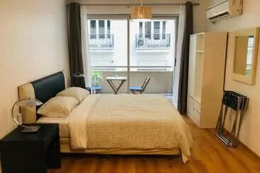 آپارتمان‌های توریست‌ها Apartamento Céntrico Y Moderno Con Balcon, Piscina, Gimnasio Y Laundry