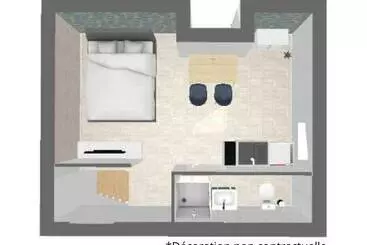 Apartamentos turísticos Studio Miraumont, Stationnement Gratuit, 5min Gare