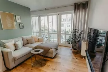 Turistihuoneistot Stylisches Apartment Im Herzen Leipzigs Mit Balkon