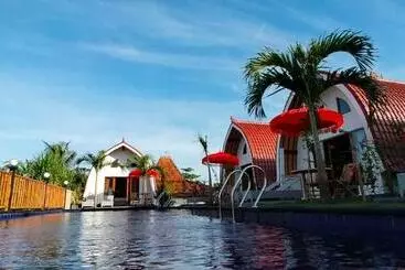 Pensionat Pearl Villas Balian Beach