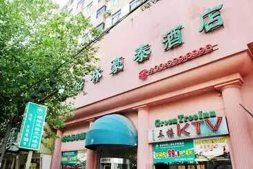 Hotel Greentree Inn Shanghai Beiwaitan Ningguo Road Station