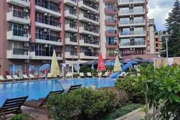Turistihuoneistot Admiral Plaza Apartament Sunny Beach Słoneczny Brzeg