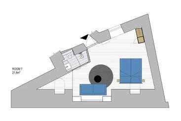 آپارتمان‌های توریست‌ها Lj5   Old Town Rooms With Exclusive Shared Roof Terrace