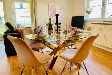 ツーリストアパートメント Ferien Apartment Silberweide Mit Privatstrand