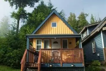 Ferienwohnungen Surf Haven, Lofted Cozy Cabin Minutes To Beach