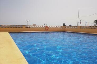 游客公寓 Acogedor Estudio Con Vistas Al Mar 1ªlínea