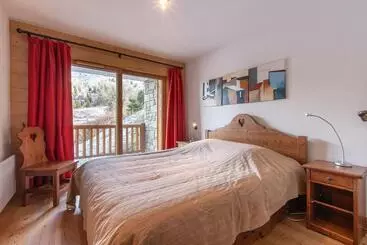 ツーリストアパートメント Arc 1800 Alpage Du Chantel Iseran Ski In Ski Out