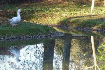 צימר Chambre E André Le Domaine Des Jardins De Bracquetuit