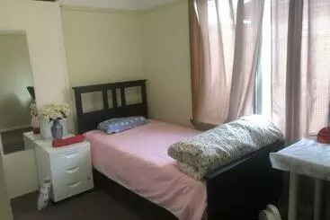 ベッドアンドブレックファースト Budget Double Room Clayton