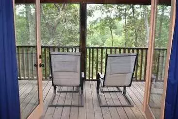 Mökkimajoitus The Three Bear Lodge In Blue Ridge