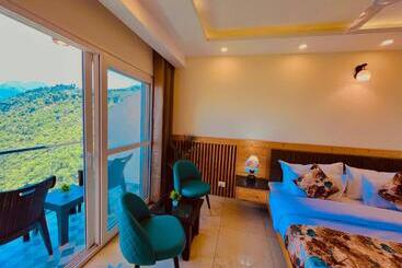 Hotel Pinerock & Cafe, Mussoorie   Mountain View Luxury Rooms With Open Rooftop Cafe