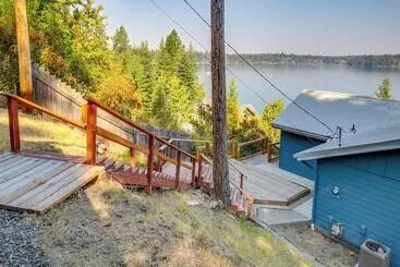 コテージ Hillside Home W/ Dock ~ 8 Mi To Coeur D Alene!