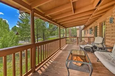 コテージ Rustic Munds Park Cabin W/ Nat L Forest Views