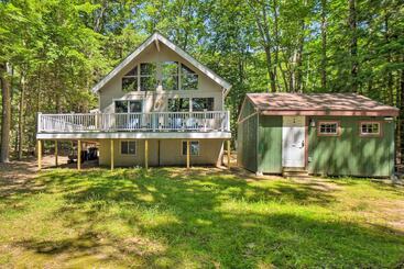 קוטג'' Waterfront Lake Arrowhead Home W/ Dock & Fire Pit!