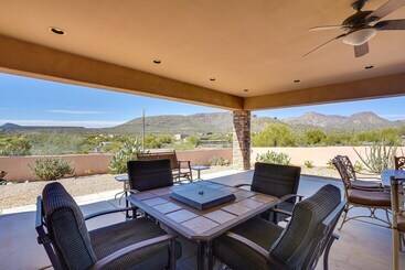 コテージ Spacious Cave Creek Home W/ Hot Tub, Yard & Views!