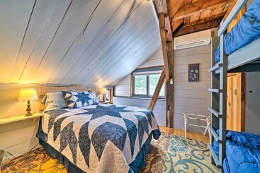 Сельский дом Country Escape W/ Fire Pit Near French Creek!